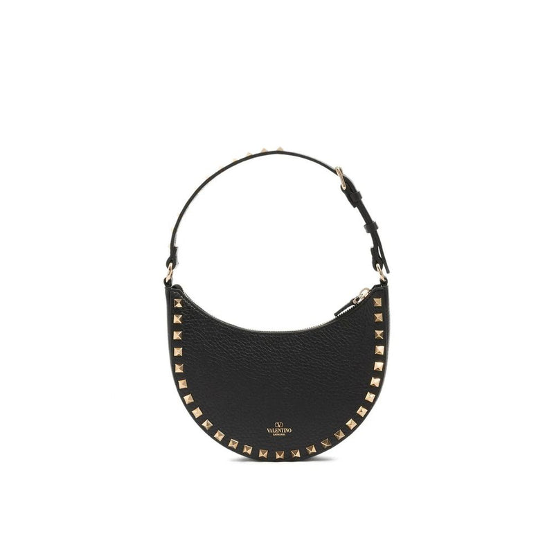 Valentino Garavani Black Calfskin Shoulder Bag Glam Steals