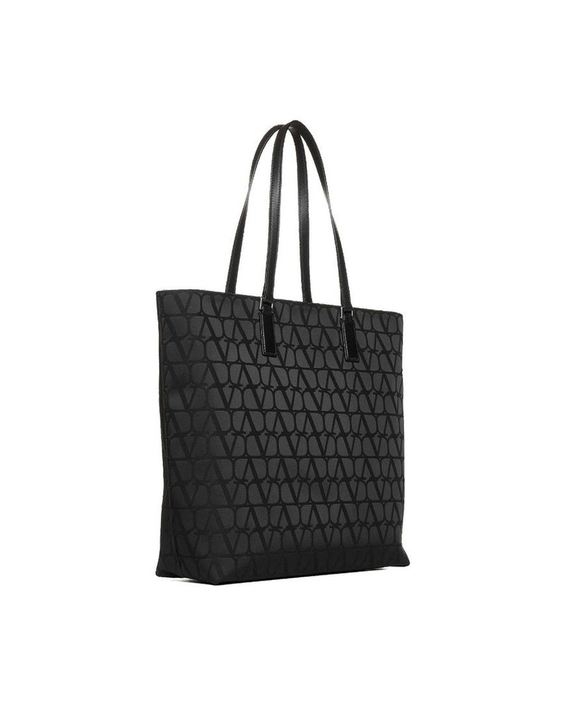 Valentino Garavani Black Cotton Tote Bag Glam Steals