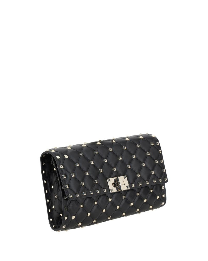 Valentino Garavani Black Lamb Ovis Aries Shoulder Bag Glam Steals