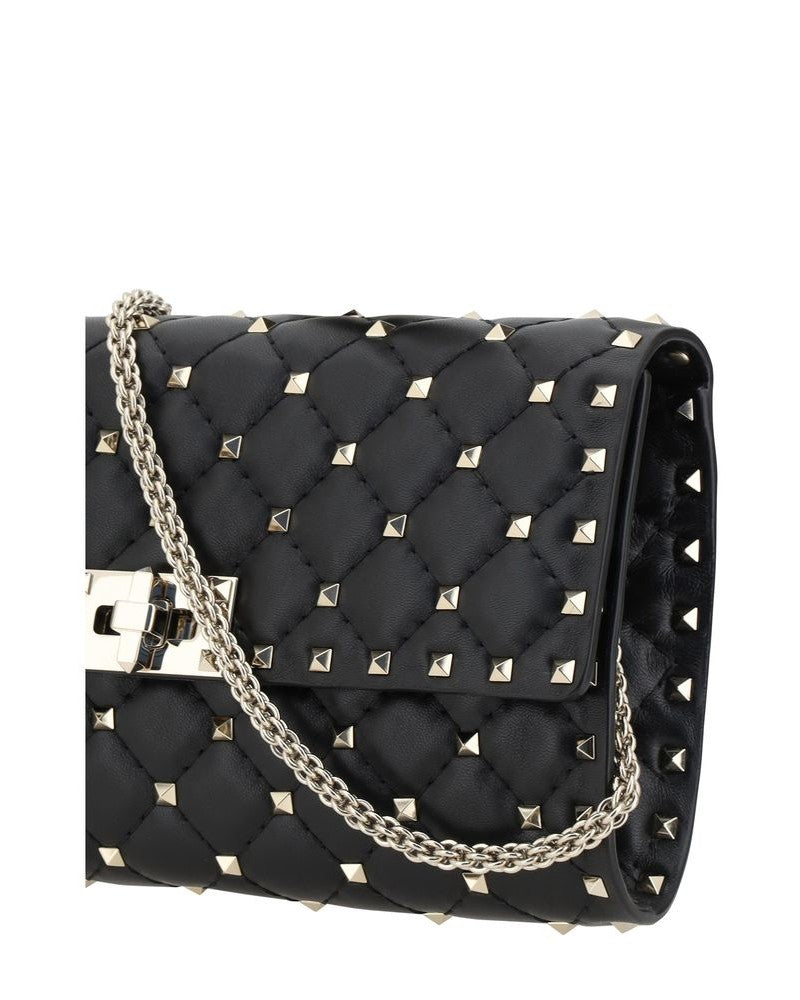 Valentino Garavani Black Lamb Ovis Aries Shoulder Bag Glam Steals