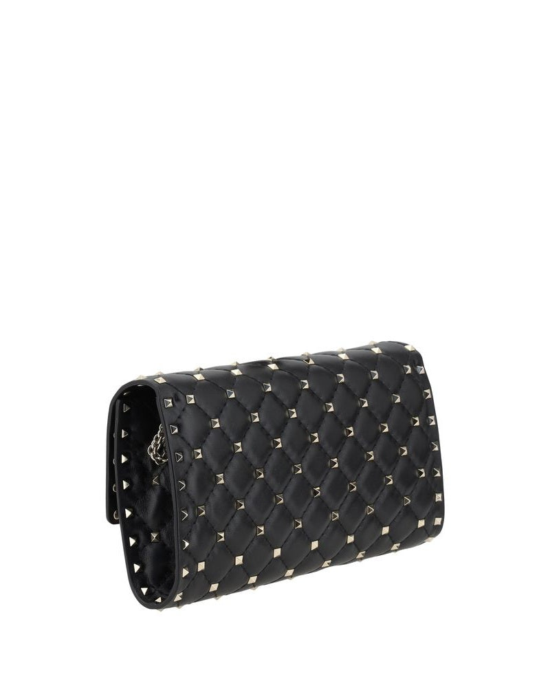 Valentino Garavani Black Lamb Ovis Aries Shoulder Bag Glam Steals