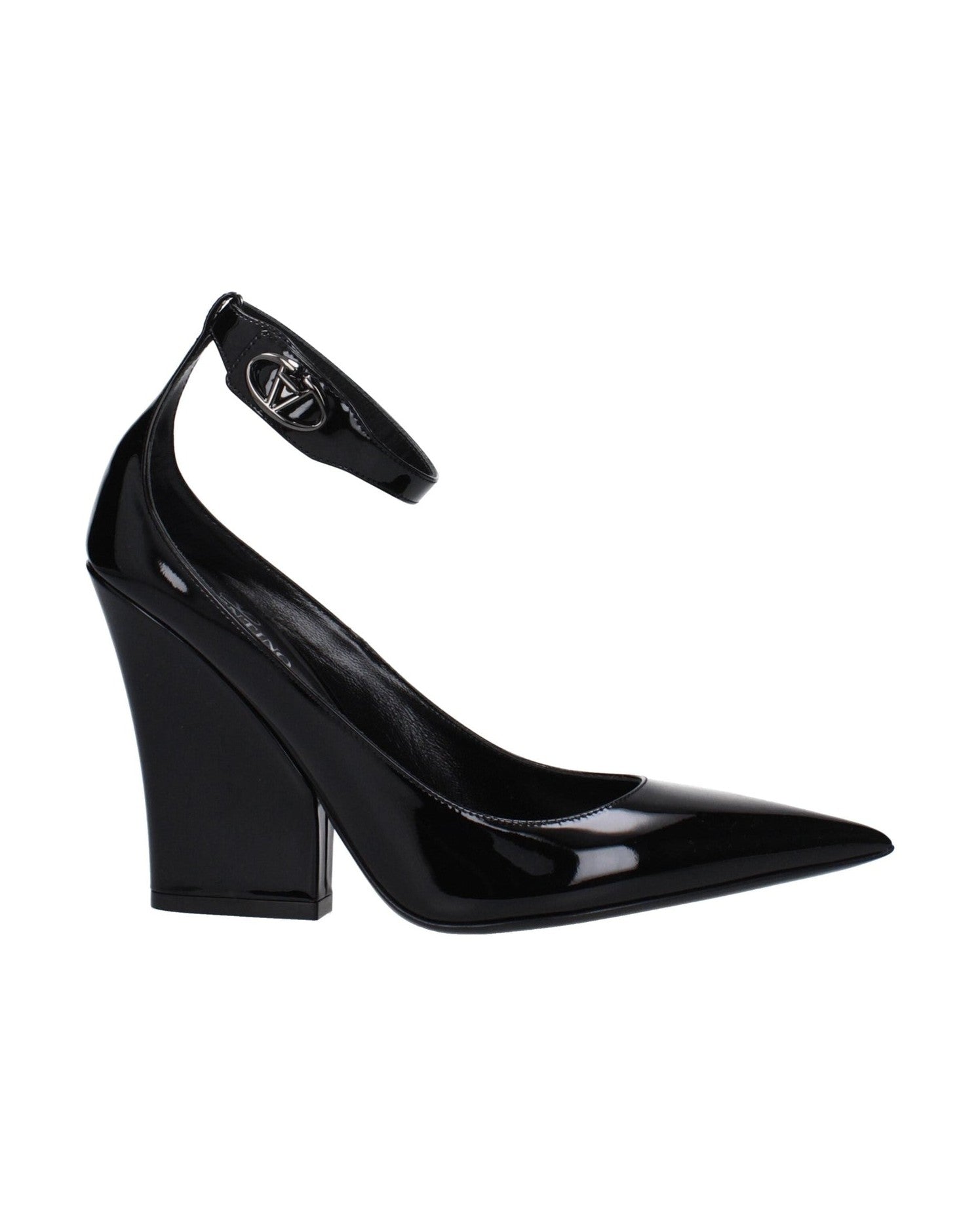 Valentino Garavani Black Leather Platforms Pumps Glam Steals