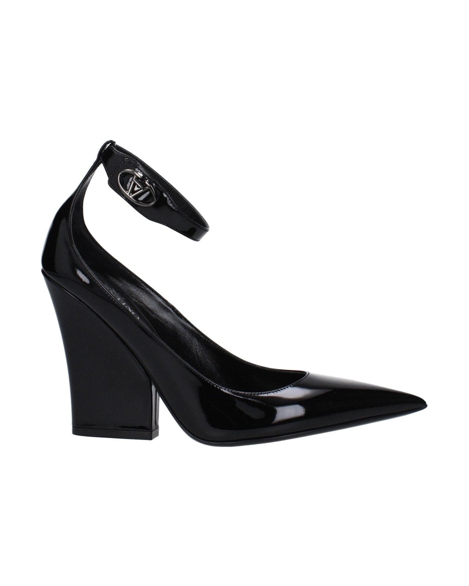 Valentino Garavani Black Leather Platforms Pumps Glam Steals