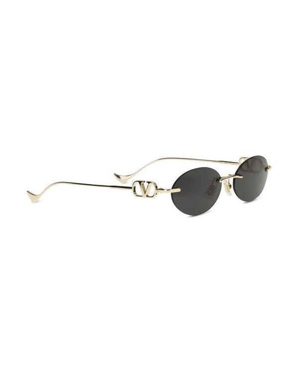 Valentino Garavani Black Metal Sunglasses Glam Steals