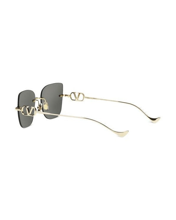 Valentino Garavani Black Metal Sunglasses Glam Steals