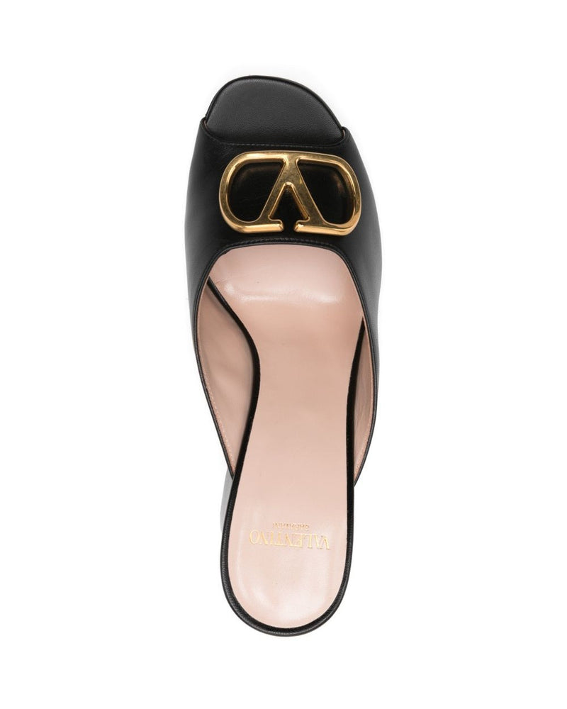 Valentino Garavani Black Sandals Glam Steals