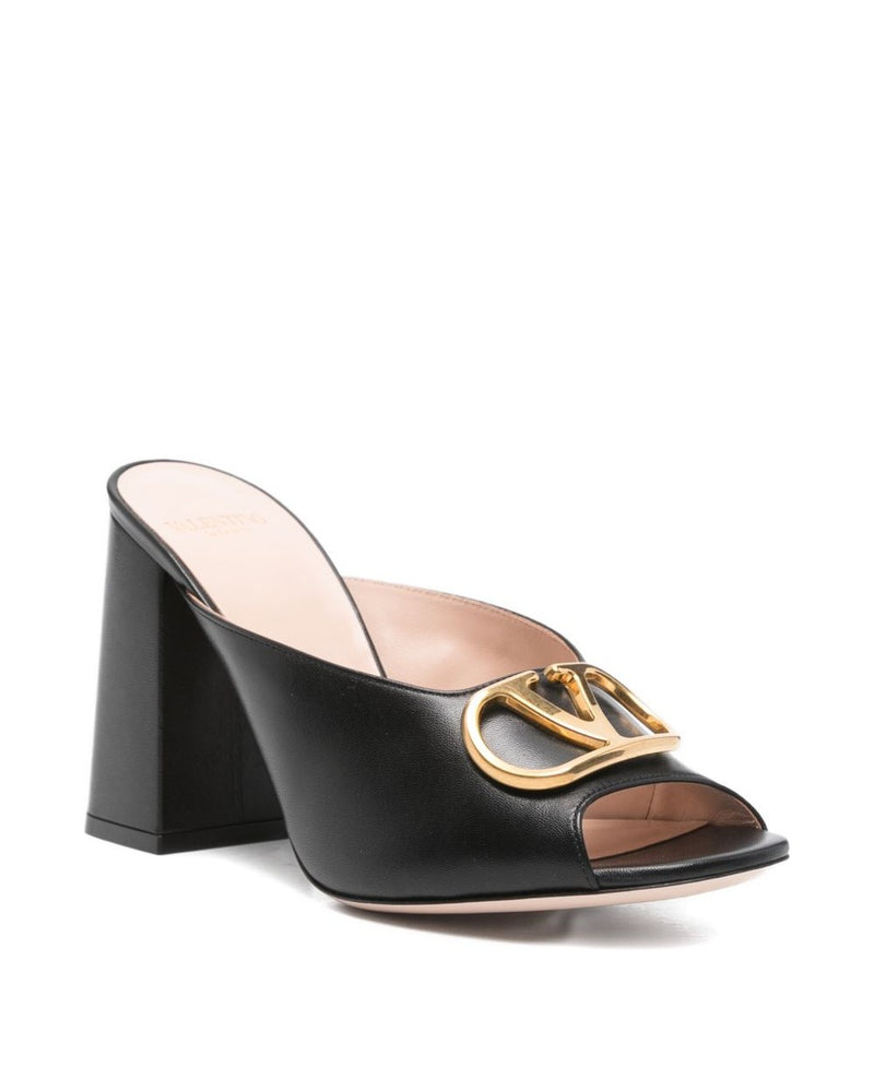 Valentino Garavani Black Sandals Glam Steals