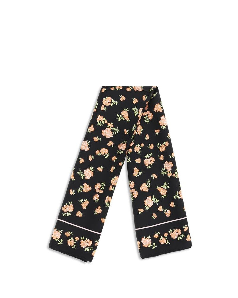 Valentino Garavani Black Silk Scarf Glam Steals
