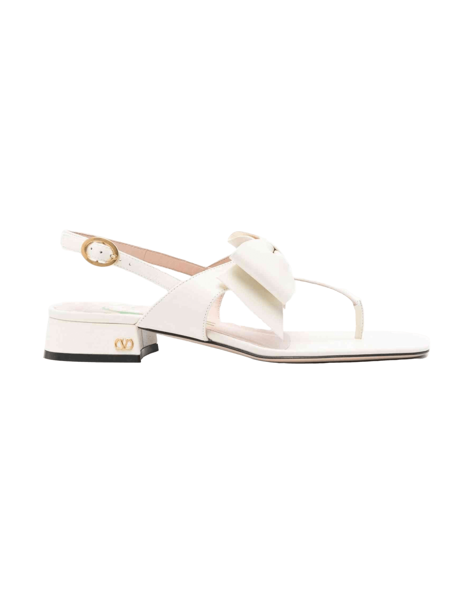 Valentino Garavani Bow Embellished Slingback Sandals Glam Steals