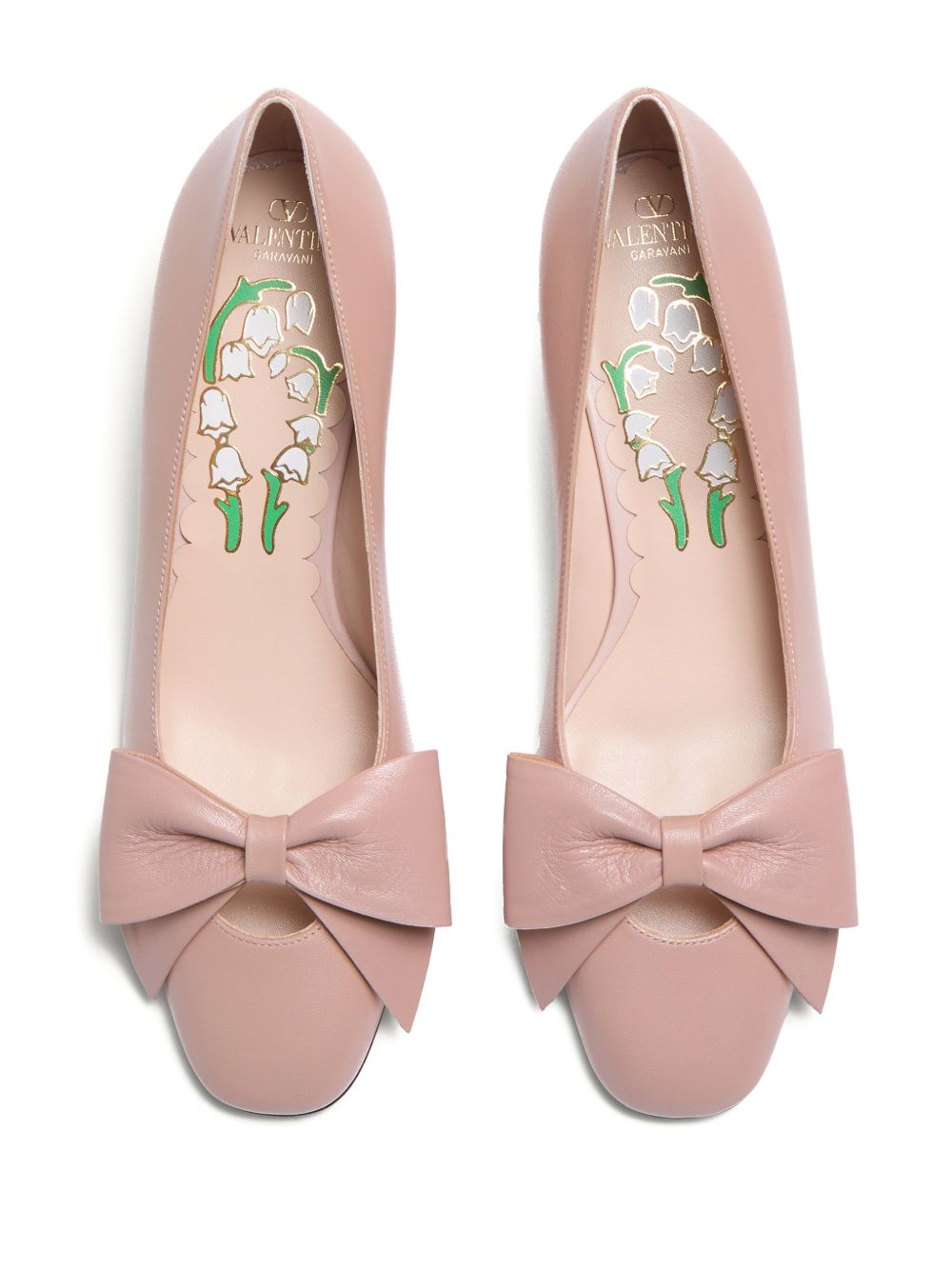 Valentino Garavani Bowow Décolleté in Kid 45mm Glam Steals