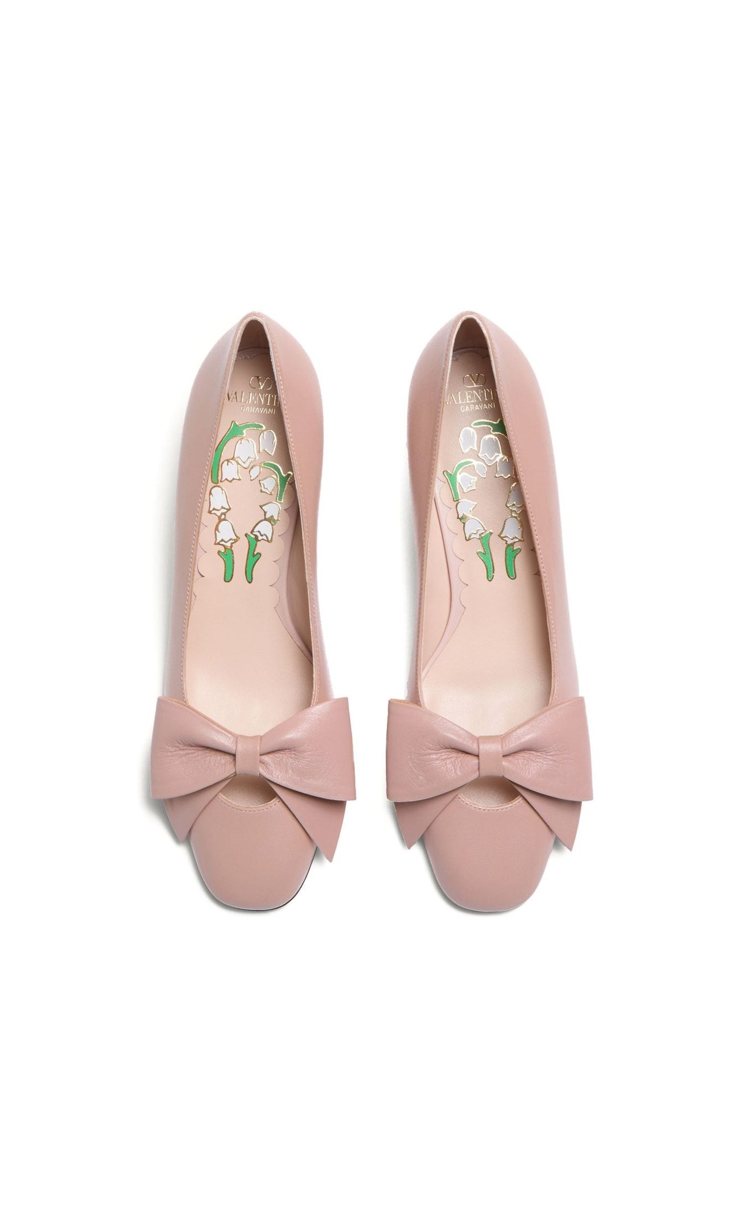 Valentino Garavani Bowow Décolleté in Kid 45mm Glam Steals