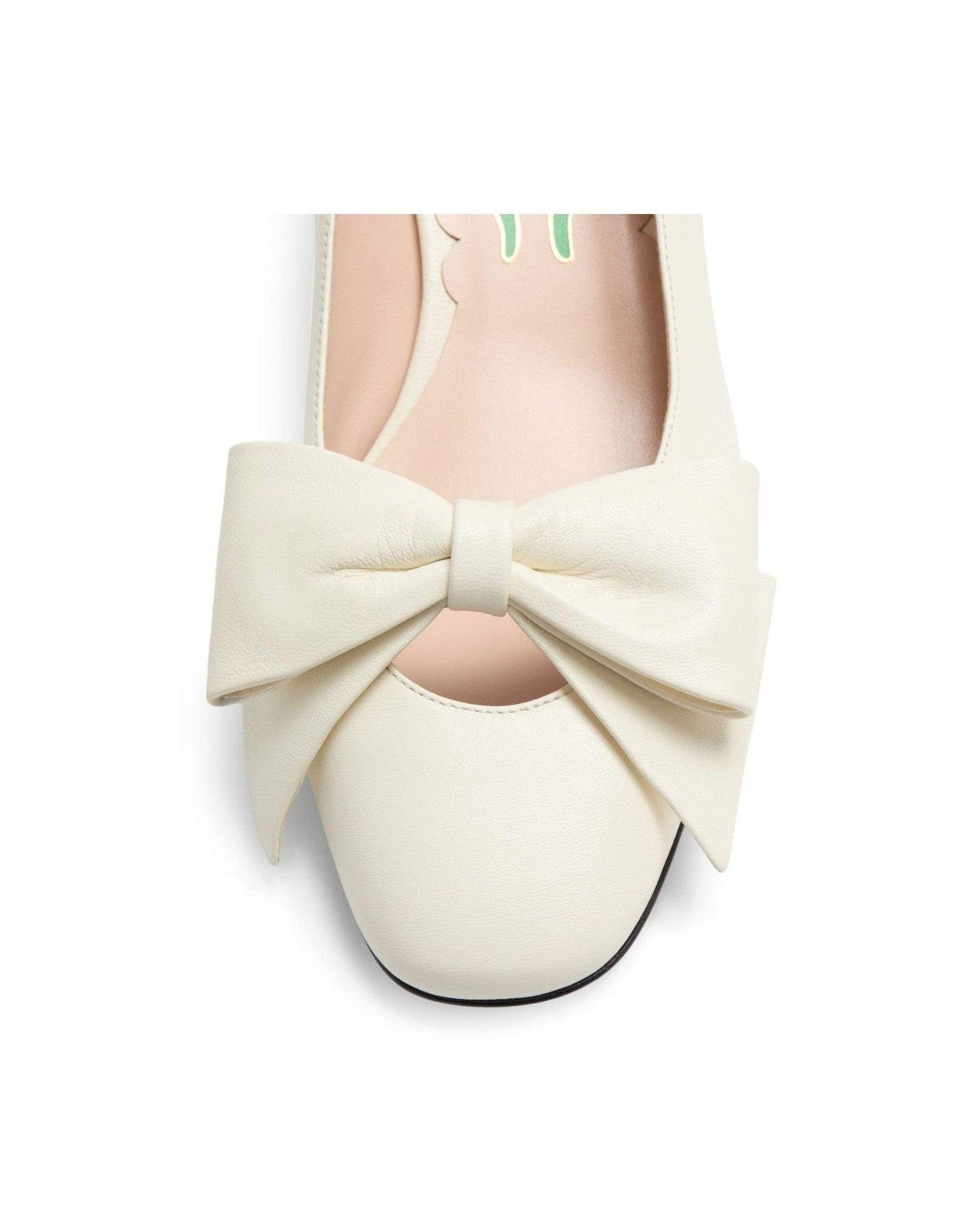 Valentino Garavani Bowow Décolleté in Kid 45mm Glam Steals