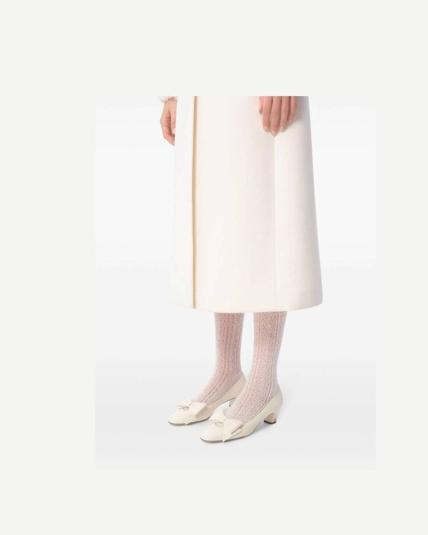 Valentino Garavani Bowow Décolleté in Kid 45mm Glam Steals