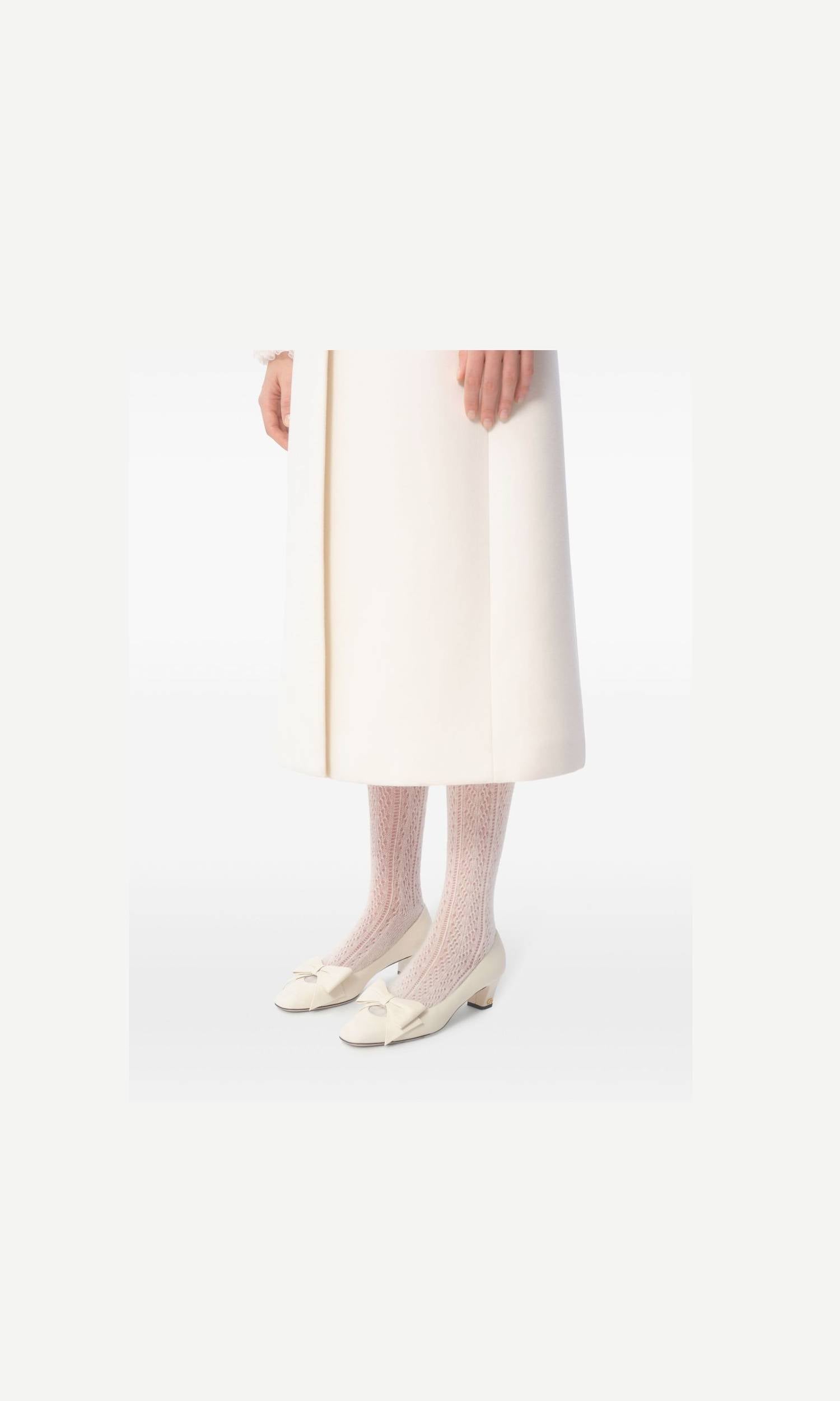 Valentino Garavani Bowow Décolleté in Kid 45mm Glam Steals