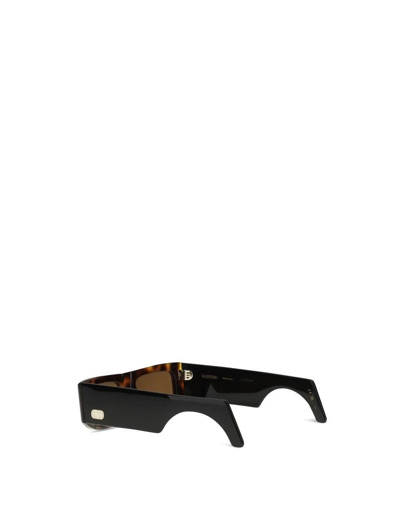 Valentino Garavani Brown Acetate Sunglasses Glam Steals