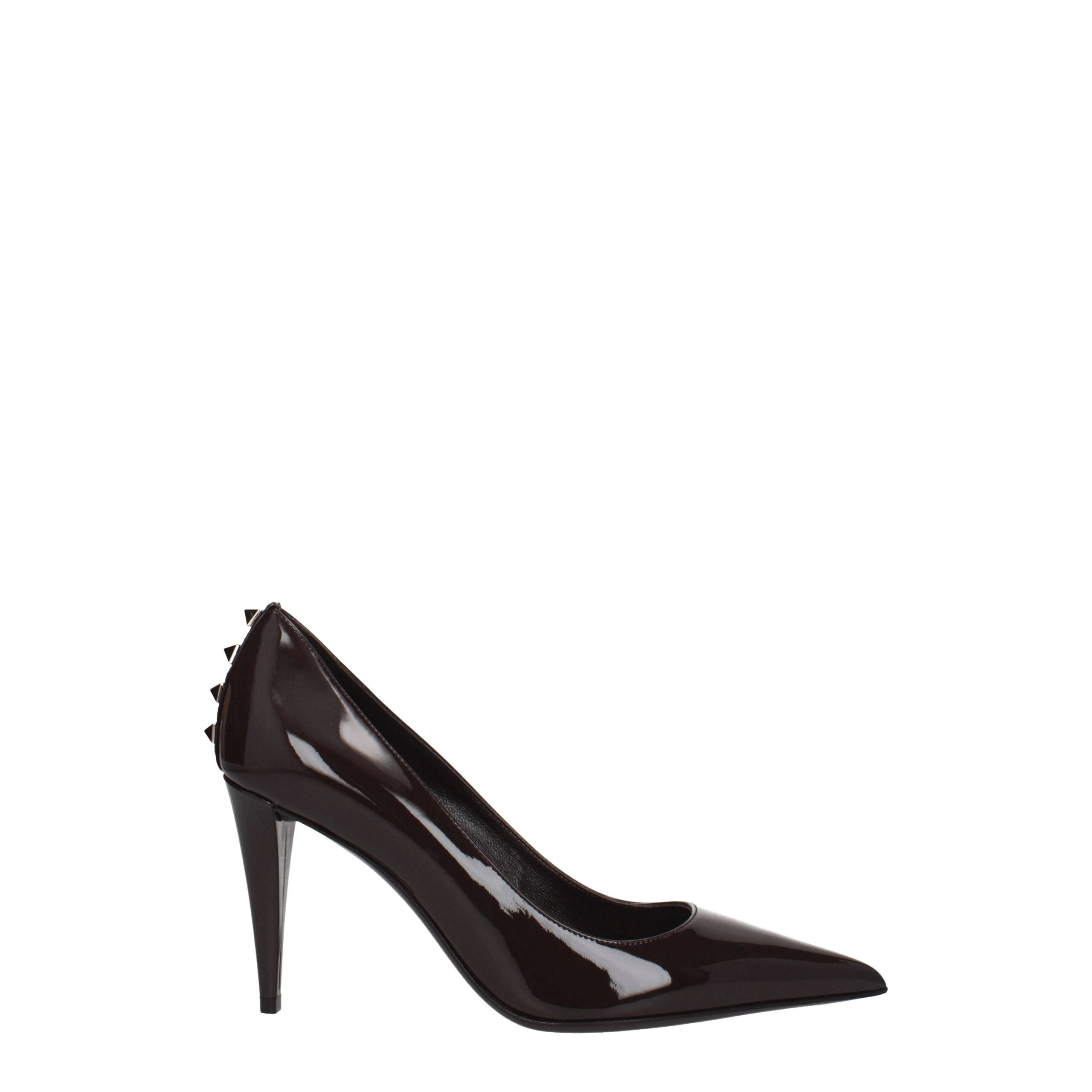 Valentino Garavani Brown Leather High Heel Pumps Glam Steals