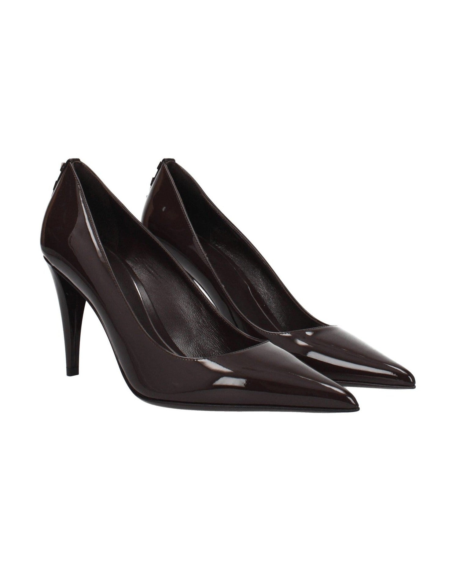 Valentino Garavani Brown Leather High Heel Pumps Glam Steals