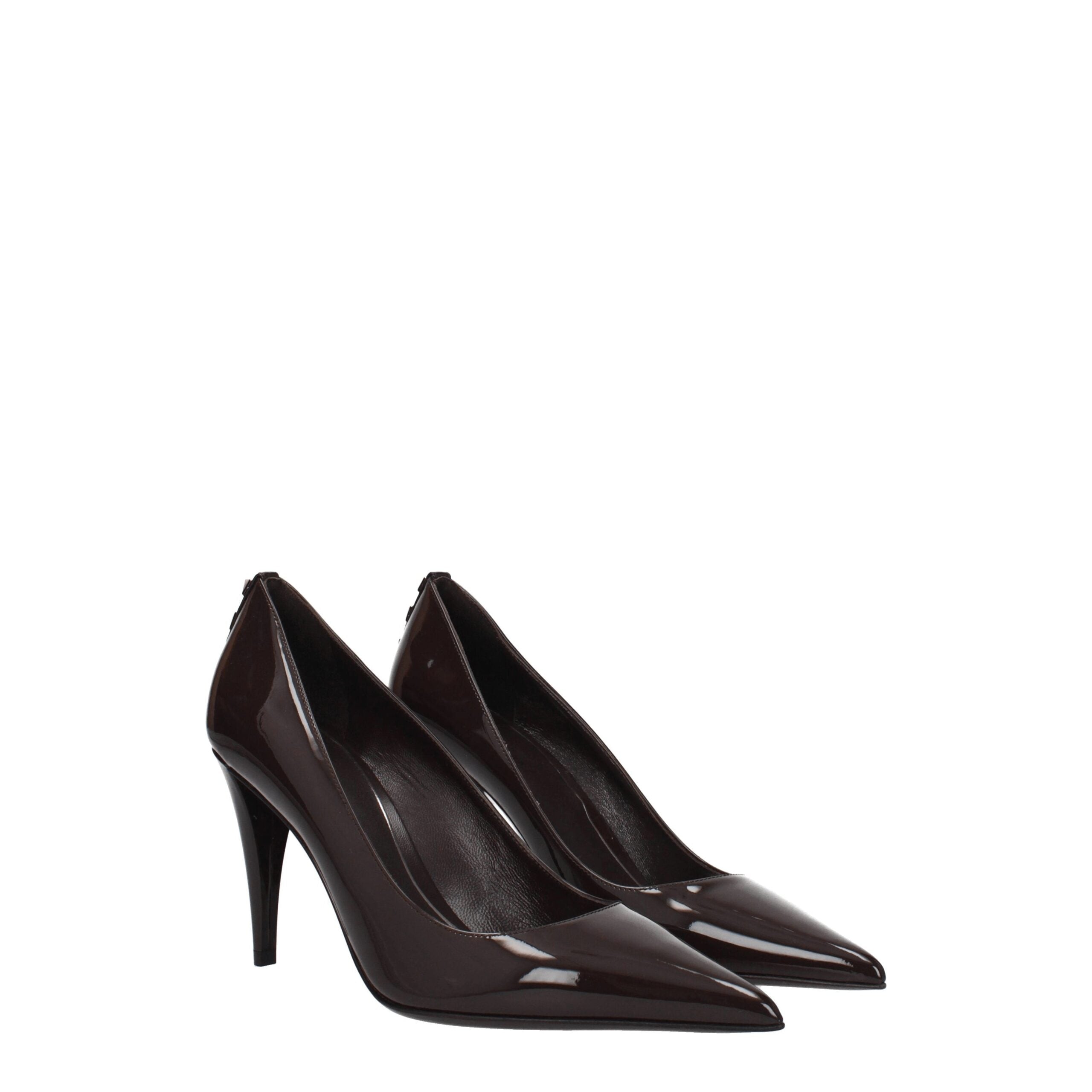 Valentino Garavani Brown Leather High Heel Pumps Glam Steals