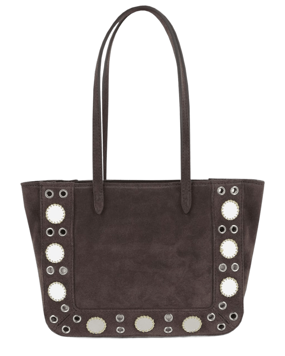 Valentino Garavani Brown Suede Mini Tote Bag Nellcôte in Leather Glam Steals