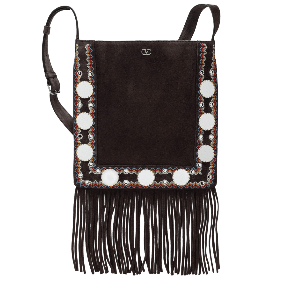 Valentino Garavani Brown Suede Nellcôte Bag Glam Steals