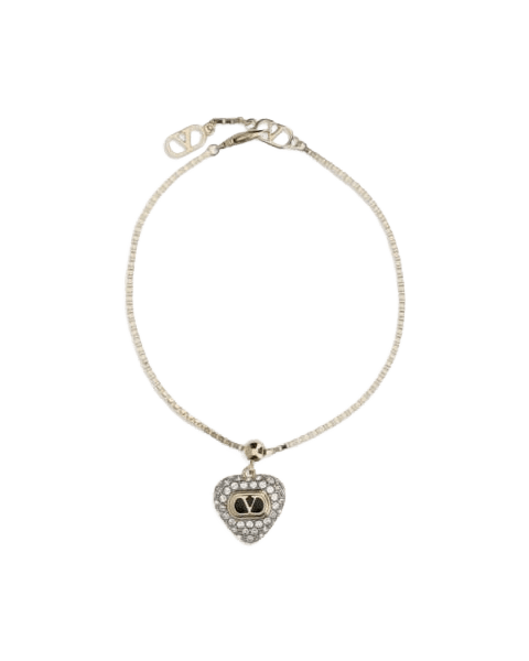 Valentino Garavani Swarovski Crystal Coeur Royal Bracelet