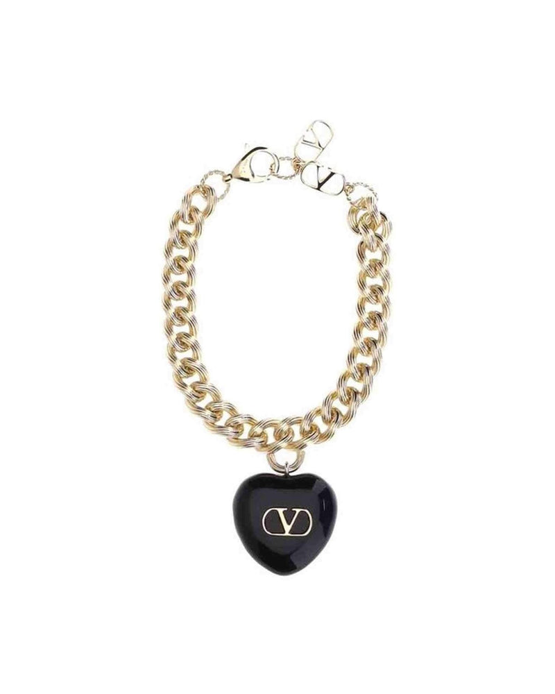 Valentino Garavani Coeur Royal Chain Bracelet Glam Steals