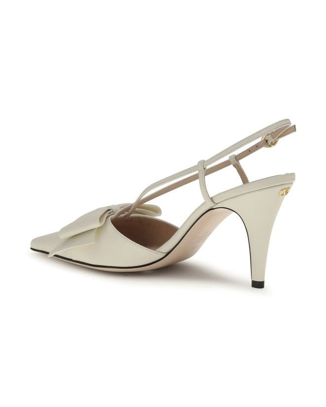 Valentino Garavani Cream Lamb Ovis Aries High Heel Pumps Glam Steals
