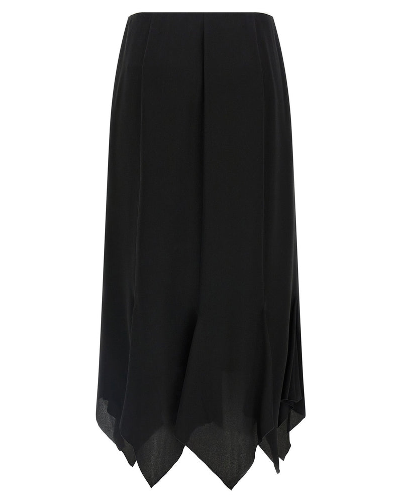 Valentino Garavani Crêpe De Chine Skirt Glam Steals