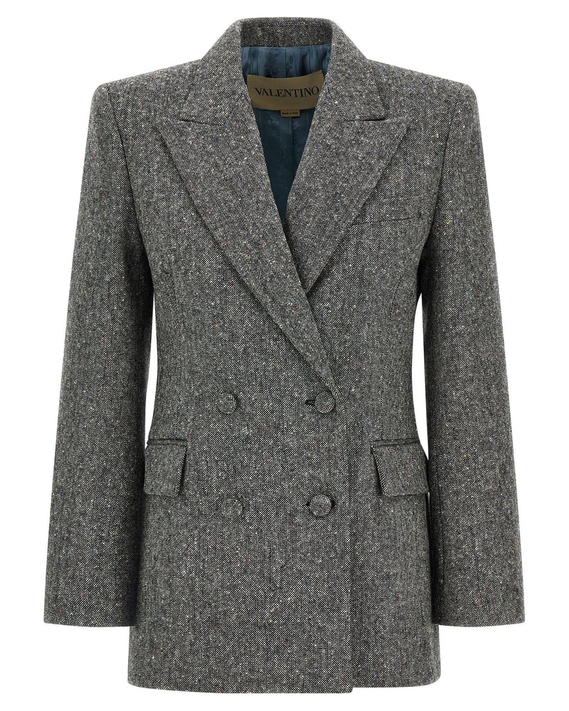 Valentino Garavani Double Breasted Blazer Glam Steals