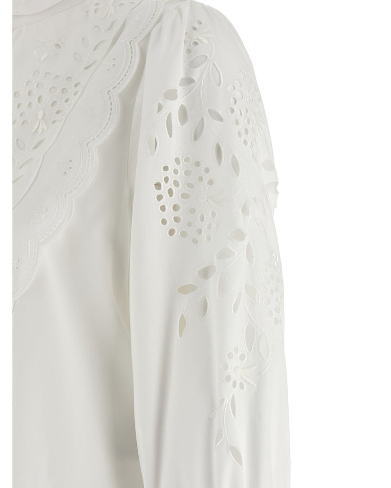Valentino Garavani Embroidered Sangallo Shirt Glam Steals