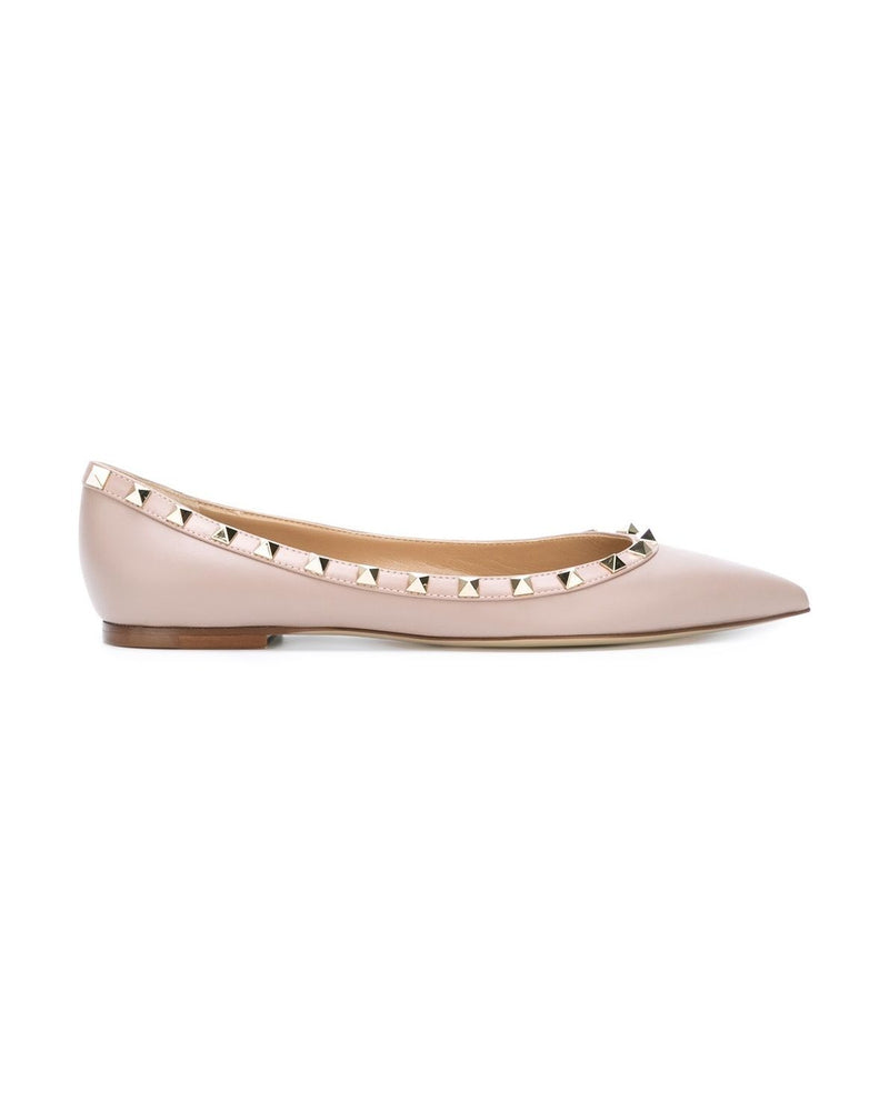 Valentino Garavani Flat Shoes Powder Glam Steals