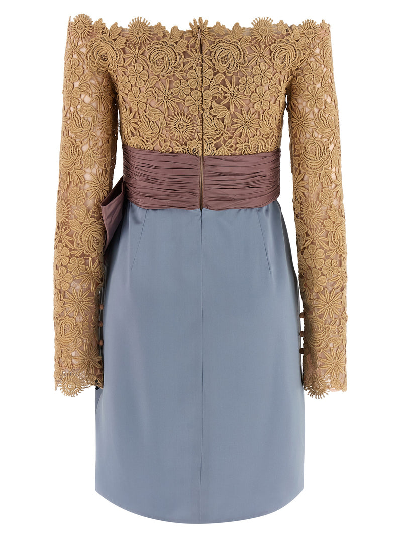 Valentino Garavani Fleur A Jours Flower Mix Dress Glam Steals