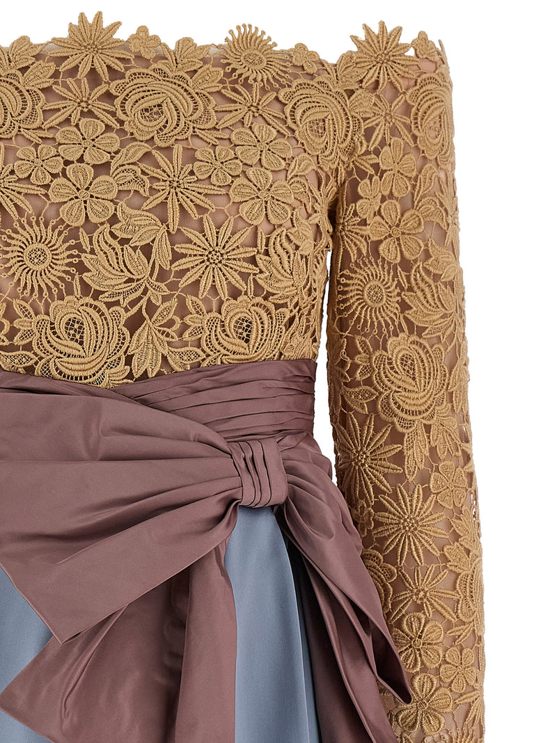 Valentino Garavani Fleur A Jours Flower Mix Dress Glam Steals