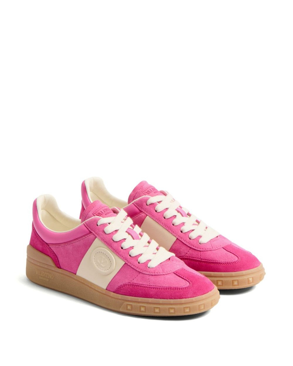 Valentino Garavani Fuchsia Sneakers Glam Steals