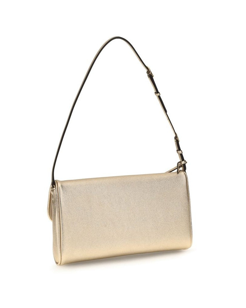 Valentino Garavani Gold Lamb Ovis Aries Clutch Bag Glam Steals