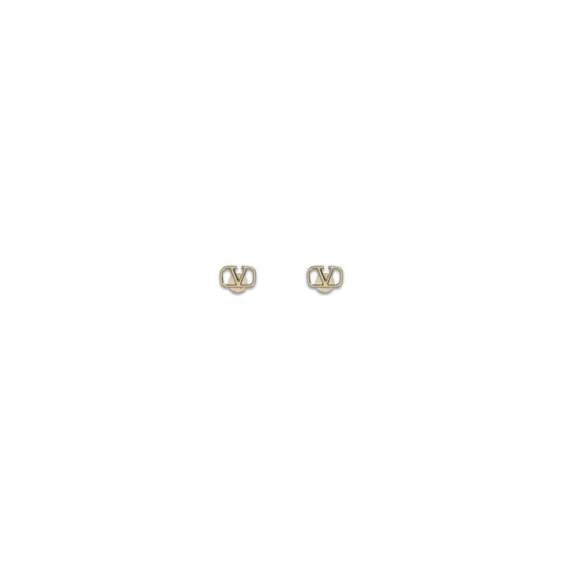 Valentino Garavani Gold Metal Earrings Glam Steals