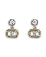 Valentino Garavani Gold Metal Earrings Earrings