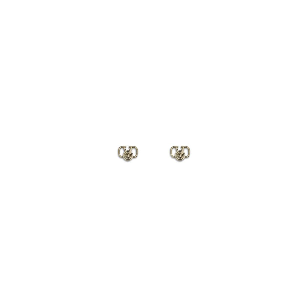 Valentino Garavani Gold Metal Earrings Glam Steals