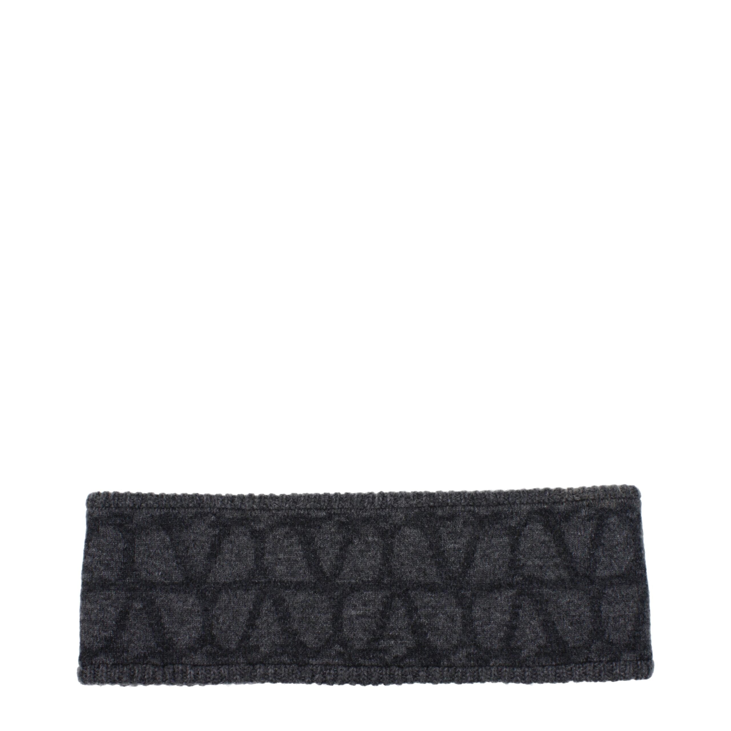 Valentino Garavani Gray Wool Headbands Glam Steals