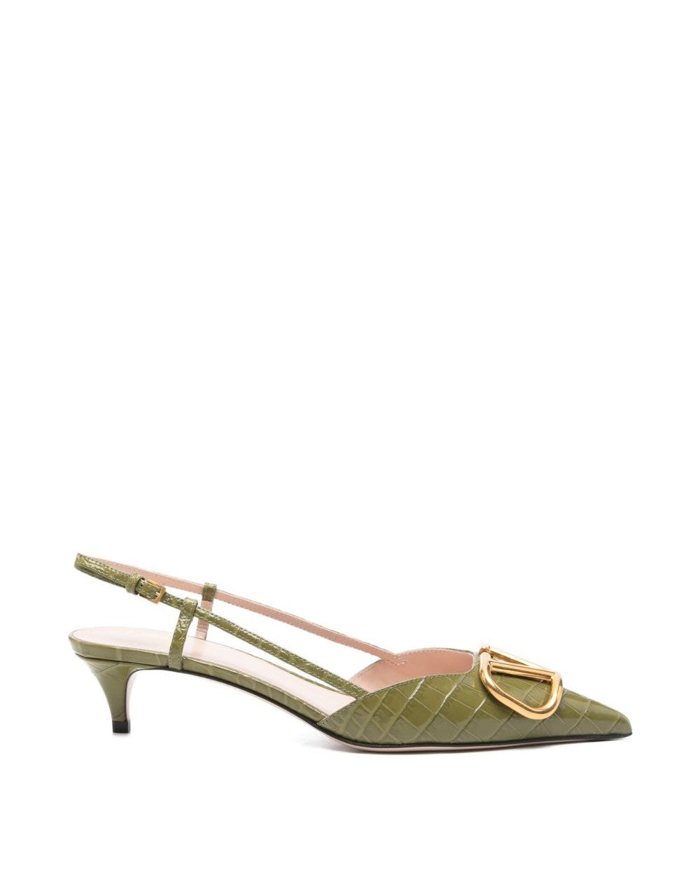 Valentino Garavani Green Heel Medium Heel