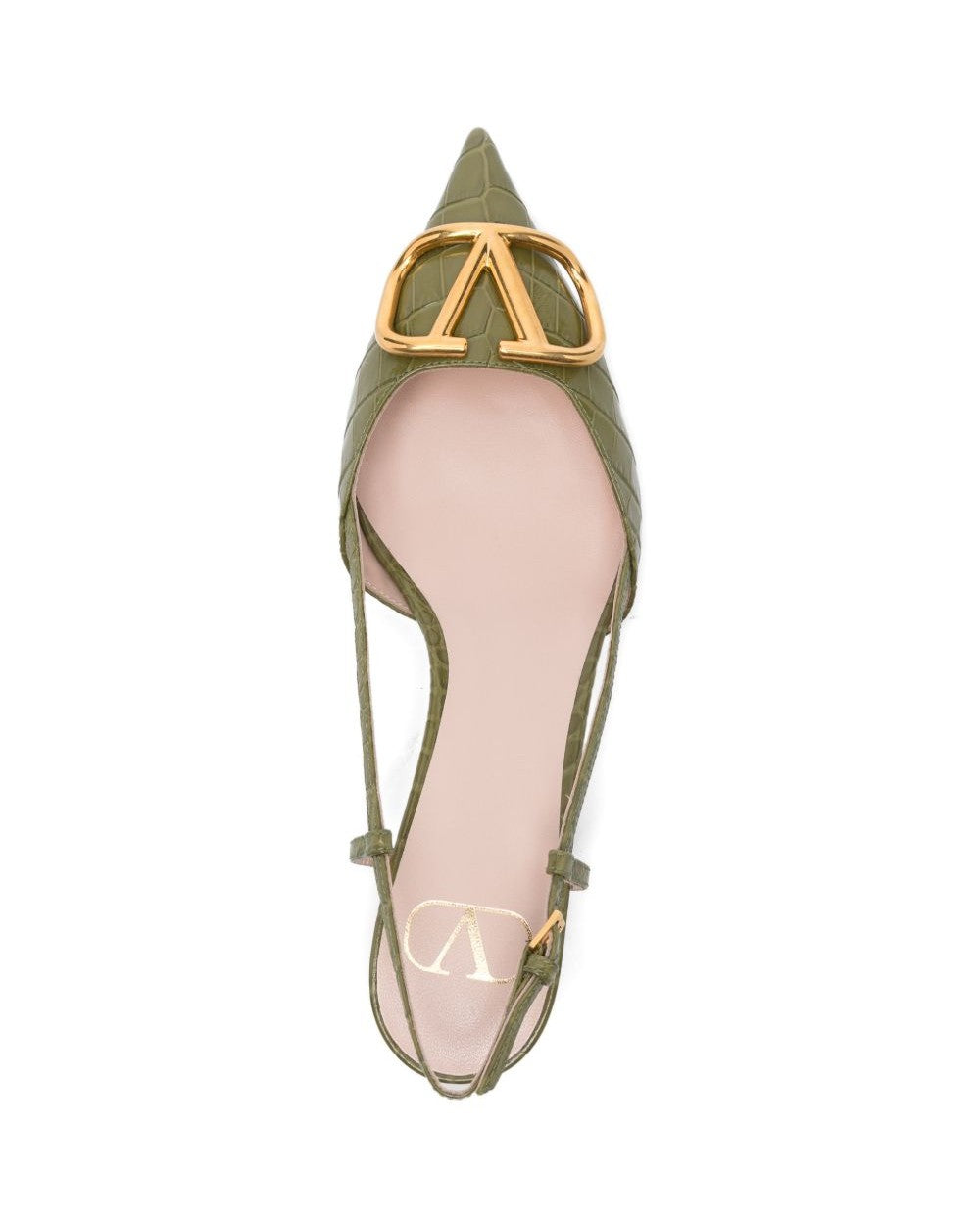 Valentino Garavani Green Heel Medium Heel