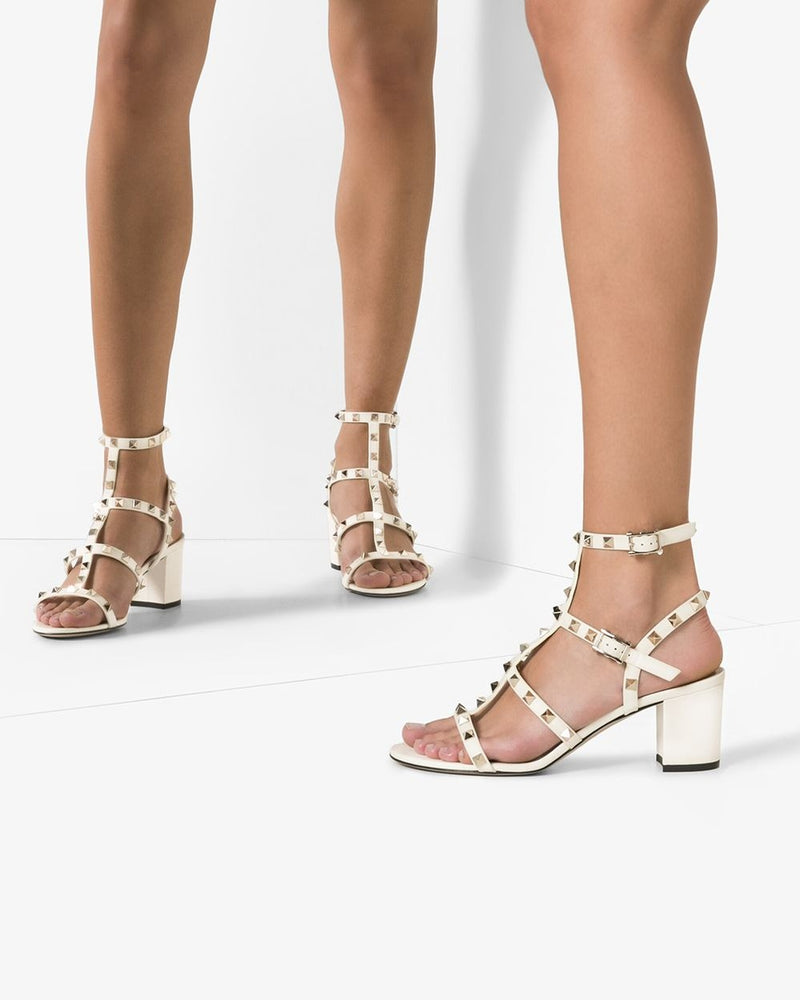 Valentino Garavani Ivory Sandals Glam Steals