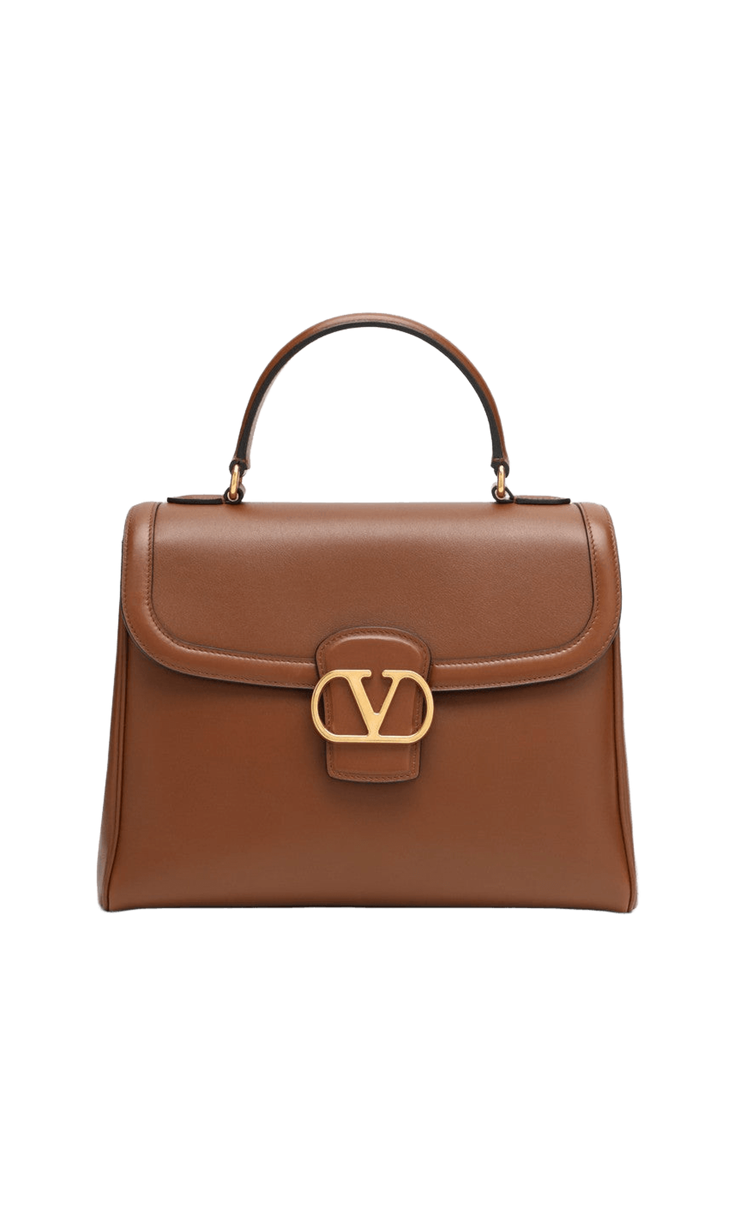 Valentino Garavani Large Shoulder Bag 9to5 Tobacco Glam Steals