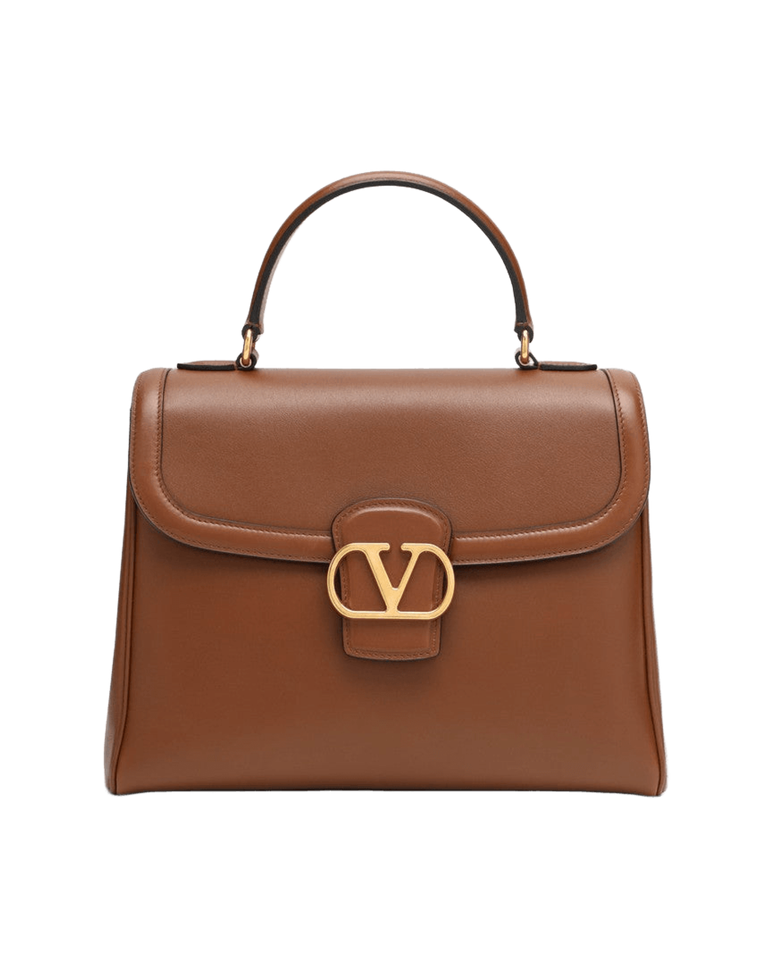 Valentino Garavani Large Shoulder Bag 9to5 Tobacco Glam Steals