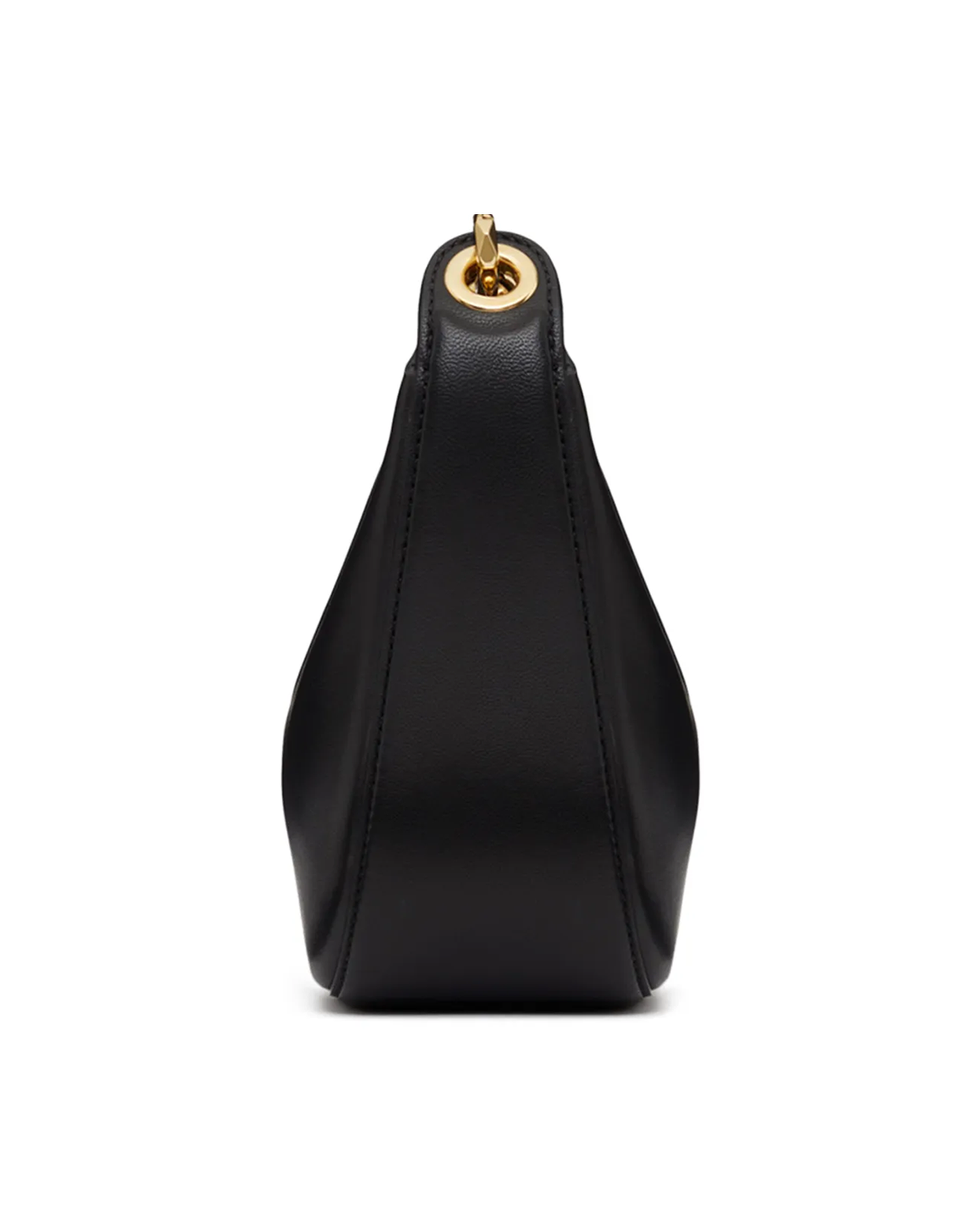 Valentino Garavani Leather Mini Hobo Vlogo Shoulder Black Bag Glam Steals