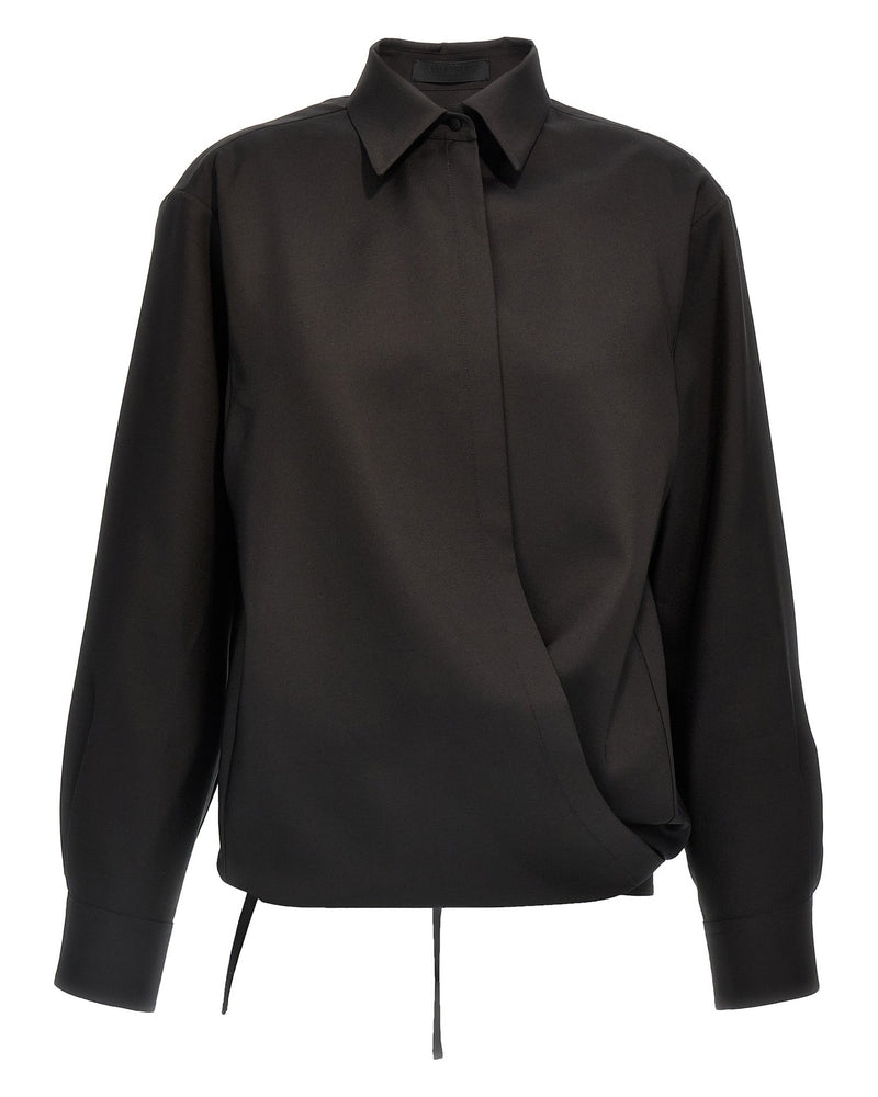 Valentino Garavani Light Wool Techno Shirt Glam Steals
