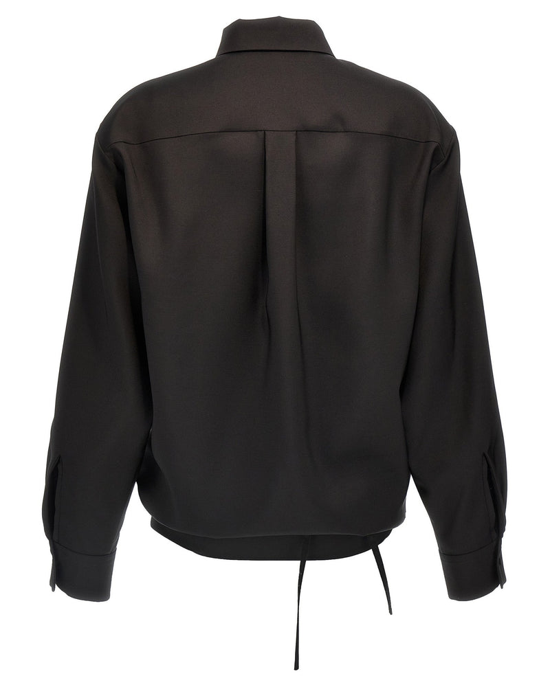 Valentino Garavani Light Wool Techno Shirt Glam Steals