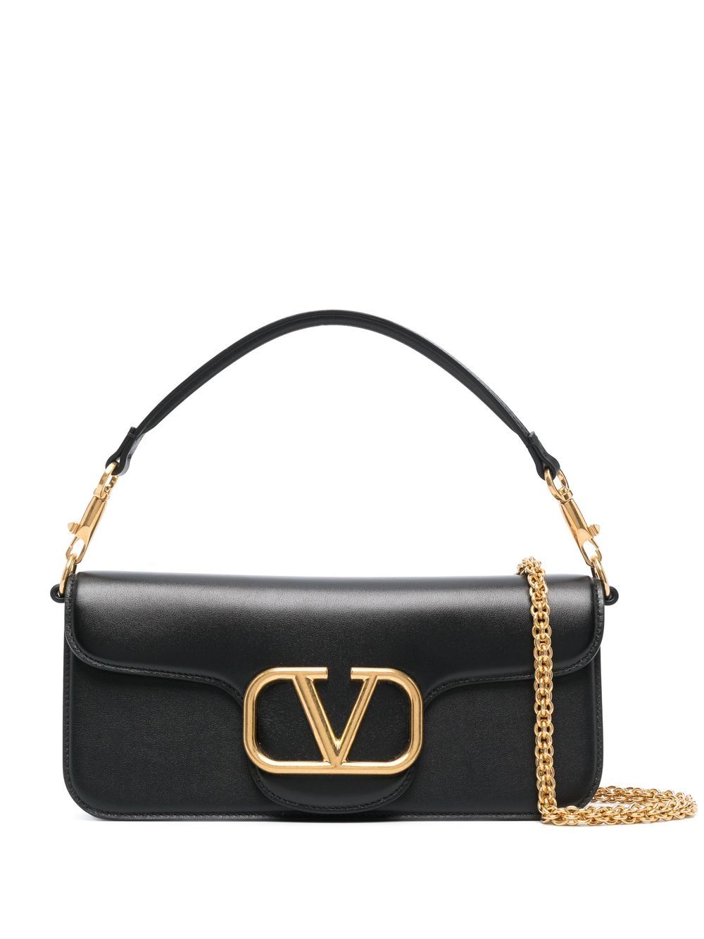 Valentino Garavani Locò Calfskin Shoulder Bag Glam Steals
