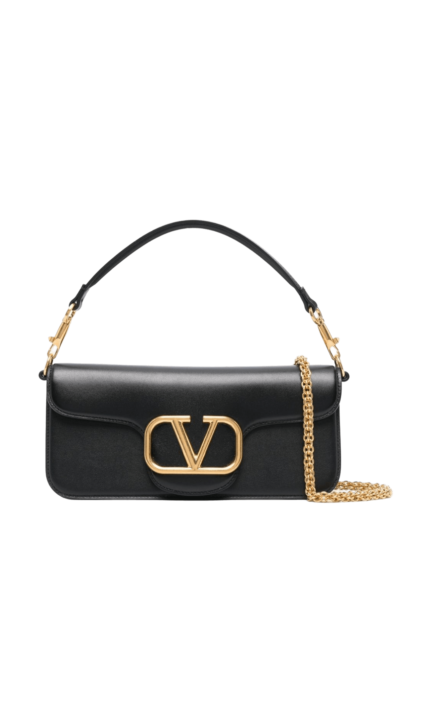 Valentino Garavani Locò Calfskin Shoulder Bag Glam Steals