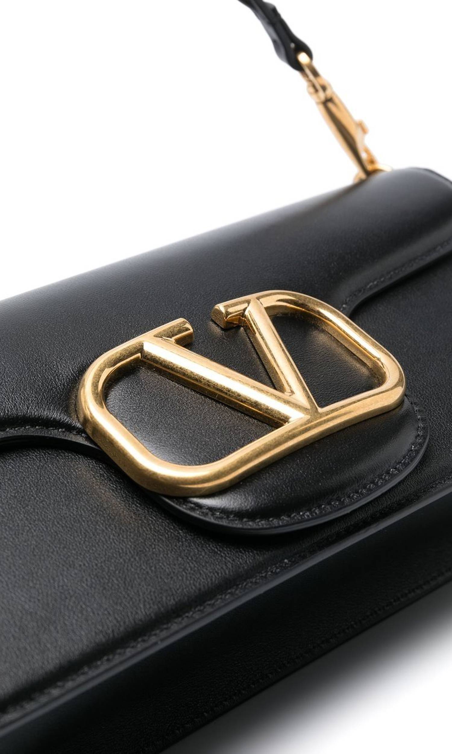 Valentino Garavani Locò Calfskin Shoulder Bag Glam Steals